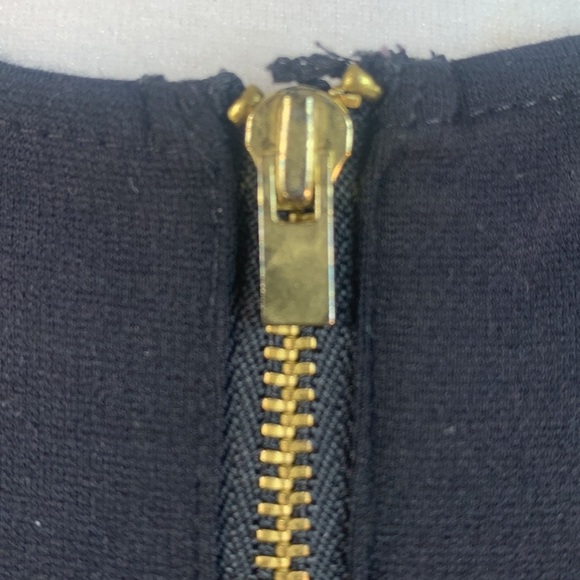 Express Black Bodycon Dress with Mesh Cut Outs - Picture 11 of 14